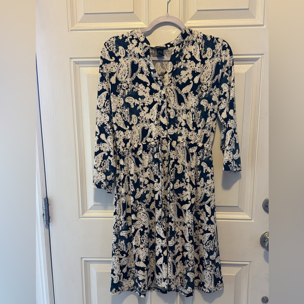 Long sleeve work wear dress
